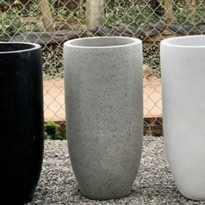 Chậu Xi Măng Đá Mài Hình Đầu Đạn Cao 60cm