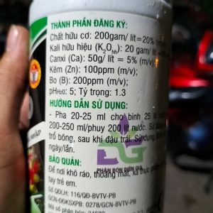 Phân bón lá bổ sung Canxi Bo