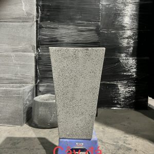 Chậu xi măng đá mài vát