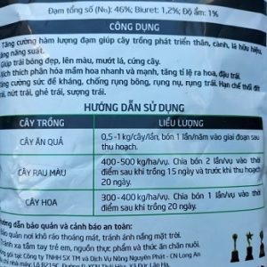 Phân bón dưỡng lá đạm đen