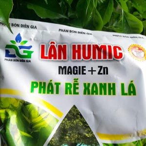 Phân lân humic bón lót cho cây trồng