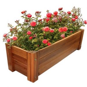 Chậu gỗ trồng cây hình chữ nhật