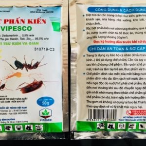 Bột phấn Diệt kiến và gián