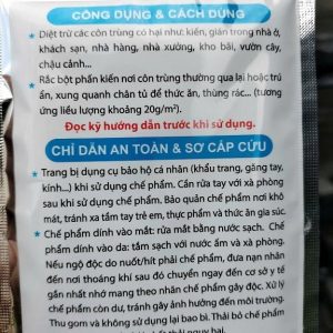 Bột phấn Diệt kiến và gián